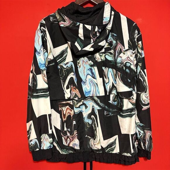 Nike Women's Marble Print Half Zip Jacket Multicolor Size M Casual - Picture 7 of 13
